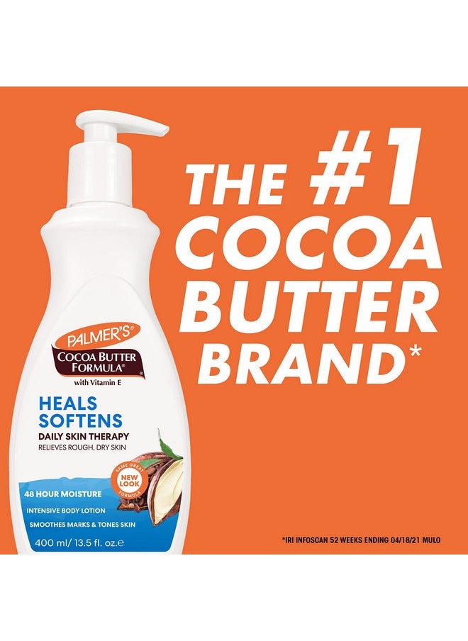 PALMER'S - Almer'S Cocoa Butter Formula Daily Skin Therapy Body Lotion With Vitamin E 13.5 Fl Oz (3 Count) - Image 1