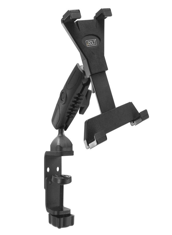 iBolt TabDock Bizmount Clamp- Heavy Duty Dual-Ball C-Clamp Mount for All 7" - 10" Tablets (iPad, Samsung Galaxy Tab, etc.) for Desks, Tables, Wheelchairs, Carts: Great for Homes, Schools, Offices - Image 3