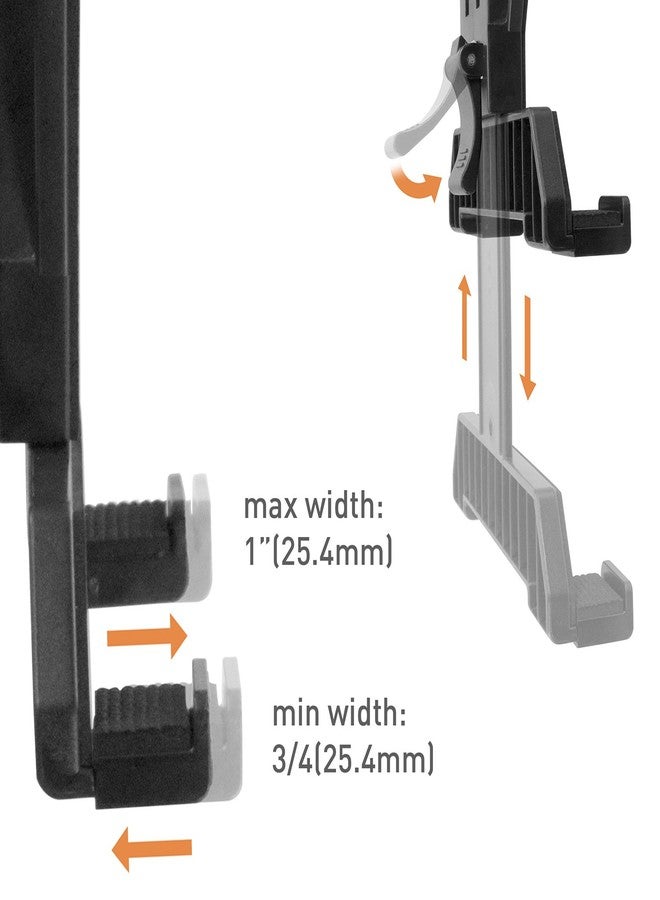 iBolt TabDock Bizmount Clamp- Heavy Duty Dual-Ball C-Clamp Mount for All 7" - 10" Tablets (iPad, Samsung Galaxy Tab, etc.) for Desks, Tables, Wheelchairs, Carts: Great for Homes, Schools, Offices - Image 5