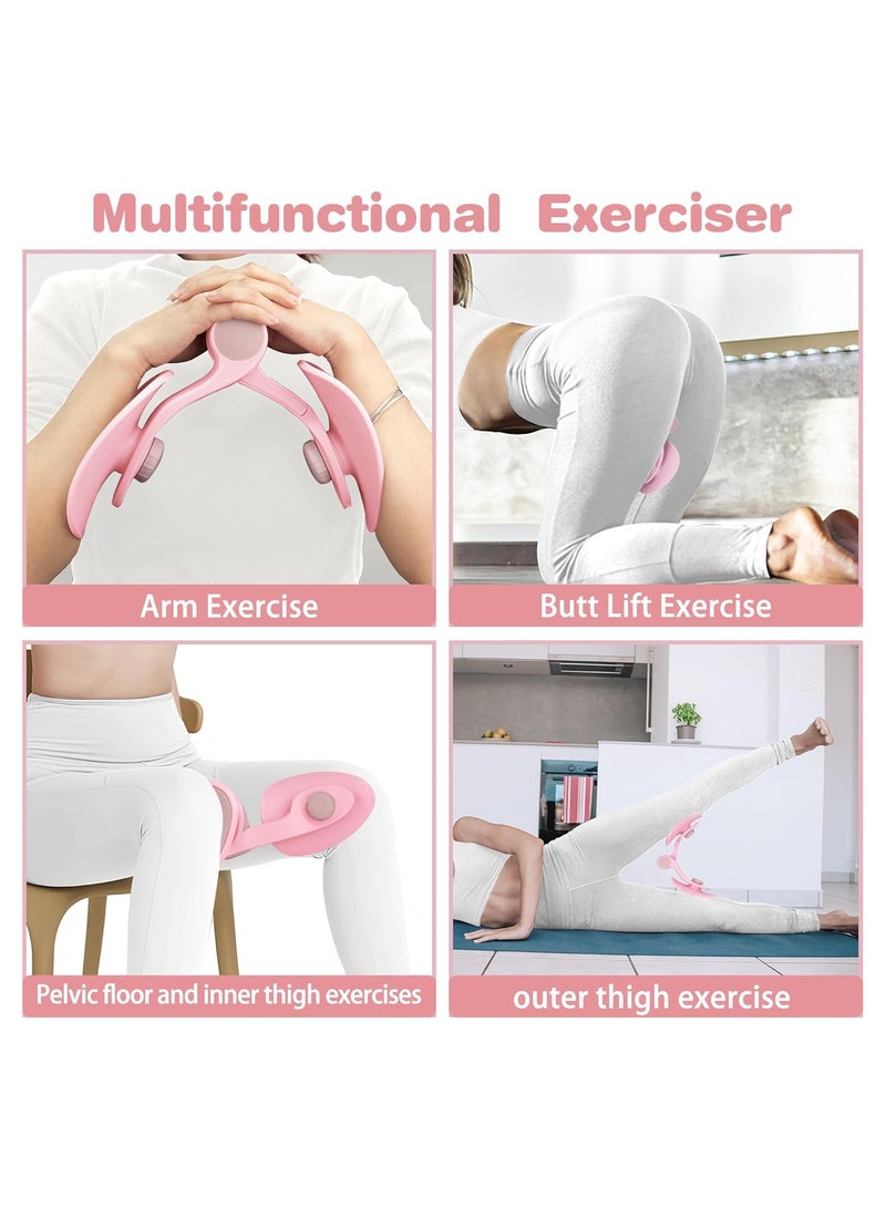 YQbest Thigh Master,Inner Thigh Exercise Equipment,Adjustable Strength Thigh Exerciser,Thigh Master Muscle Fitness Equipment,Exercise Arms,Buttocks,Thigh,Pelvic Floor Strengthening Device  - Image 5