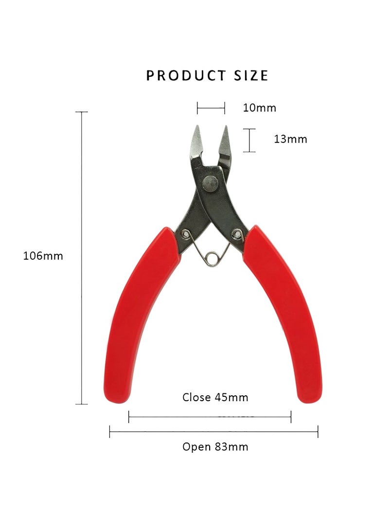 Agc Mini Electronic Pliers Diagonal Cutting Pliers Cable Side Cutting Nippers Wire Cable Cutter Flush Cutter  - Image 2