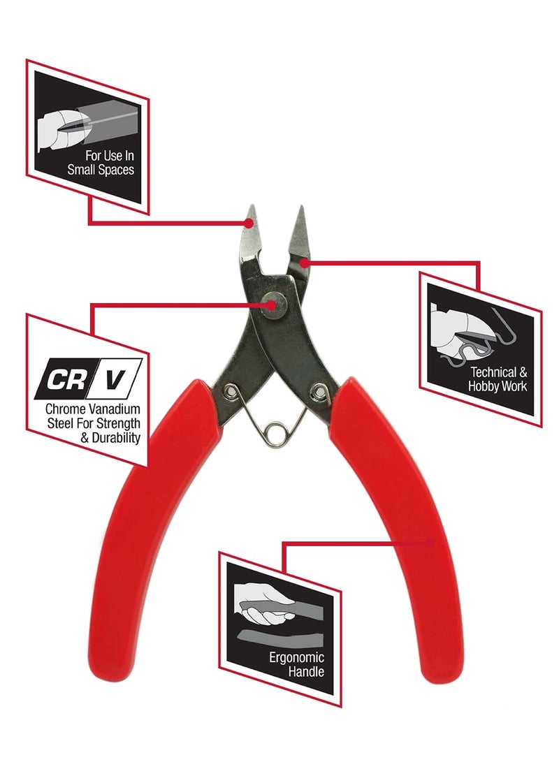 Agc Mini Electronic Pliers Diagonal Cutting Pliers Cable Side Cutting Nippers Wire Cable Cutter Flush Cutter  - Image 5