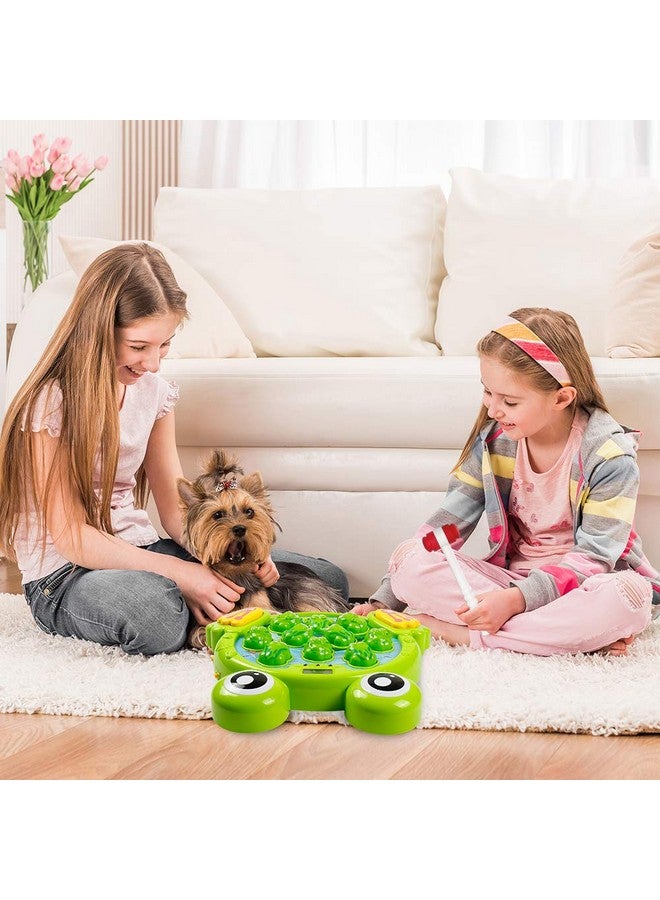 YEEBAY Whack A Frog Game with 2 Hammers, Toddler Early Developmental Learning Toy, Fun Birthday Gift for Kids Age 2+, Toys for 2 3 4 Year Old Boys Grils - Image 5