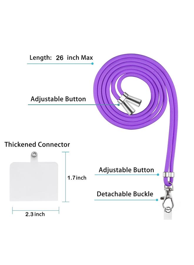 erorex Case For Xiaomi 11 Lite Electroplating Marble Dual-side IMD Phone Case with Lanyard - Image 4