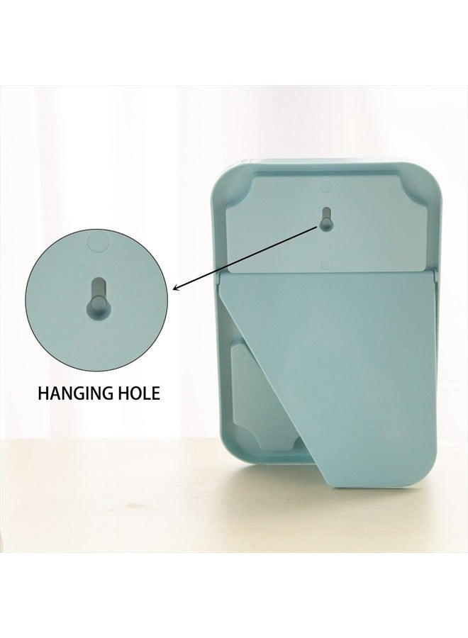 HGUEB Desktop Makeup Mirror, Foldable Portable Princess Mirror with Stand,Table Desk 8 Inch - Image 3