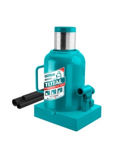 Total 30 Ton Hydraulic Bottle Jack - THT109302, Heavy-Duty with Safety Valve, Adjustable Height 260mm - 430mm, Ideal for Automotive and Industrial Lifting