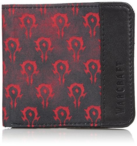 Warcraft Men's Movie Horde Logo Wallet, Black, One Size - Image 1
