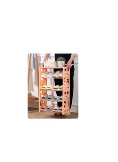 Spaceshoop Assembled Simple Household Plastic Multilayer Mini Shoe Rack  - Image 1