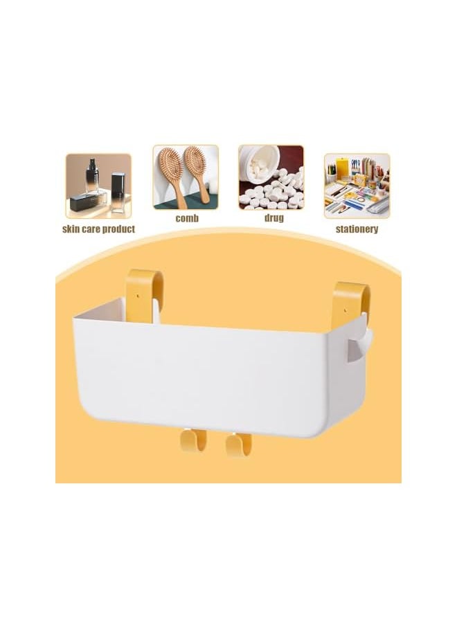 The Bros - Bedside Caddy, Hanging Storage Basket with Hooks,Remote Holder, Multi-function Organizer Caddy for Headboards Bunk Beds Hospital Bed Dorm Rooms - Image 1