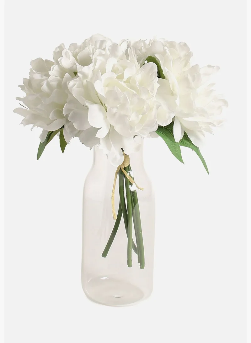 Bonhomie Decorative Hydrangea Faux Artificial Flower Bouqet
