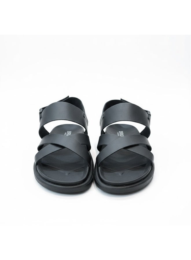 Stylish men's sandals with a modern and comfortable design – genuine leather and non-slip orthopedic sole, available in various sizes and colors. - Image 2