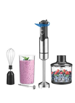 DSP 5 In 1 Hand Blender,5 Speed Electric Immersion Blender with Beaker, Chopper, Milk Frother, Whisker, Frother, for Baby Food,Soup, Sauce,KM1153  - Image 1