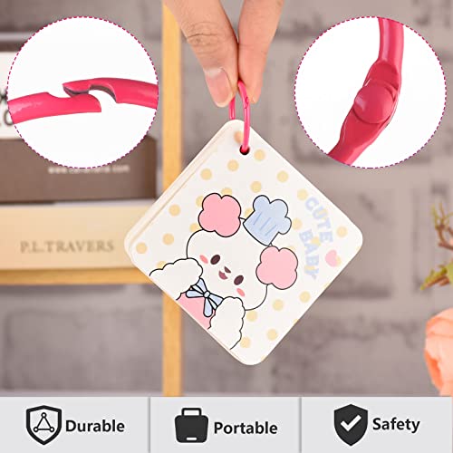 KFPPLXQ 120 pcs Loose Leaf Binder Rings, Flash Card Ring Colorful Metal Book Ring Rainbow Heavy Duty Notebook Rings, Keychain 1 Inch 10 Colors - Image 3