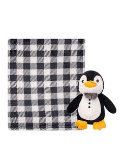 Plush Blanket And Toy Mr. Penguin