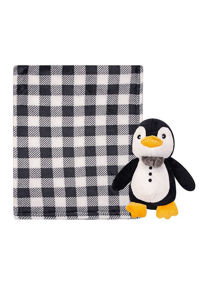 hudson baby - Plush Blanket And Toy Mr. Penguin - Image 1