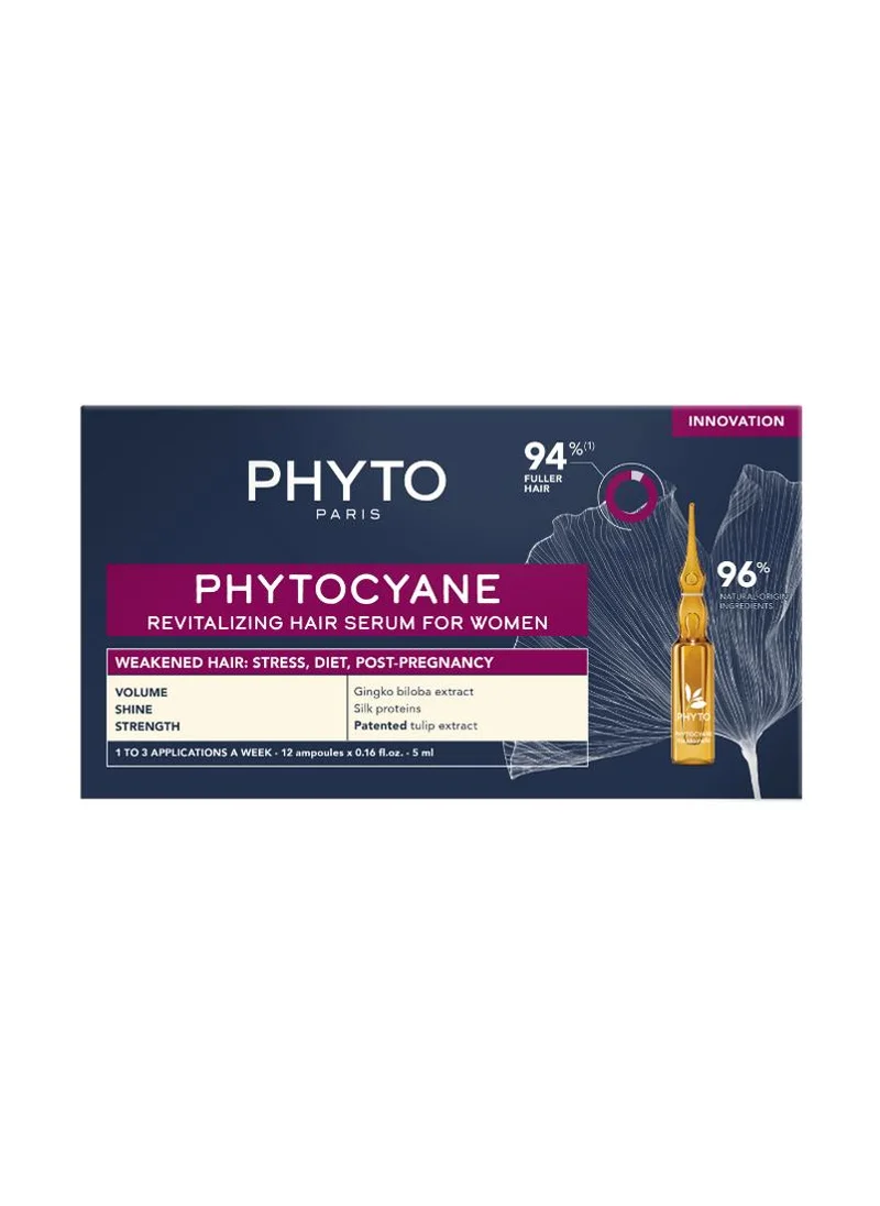 Phyto Phyto Cyane Revitalizing Hair Serum For Women