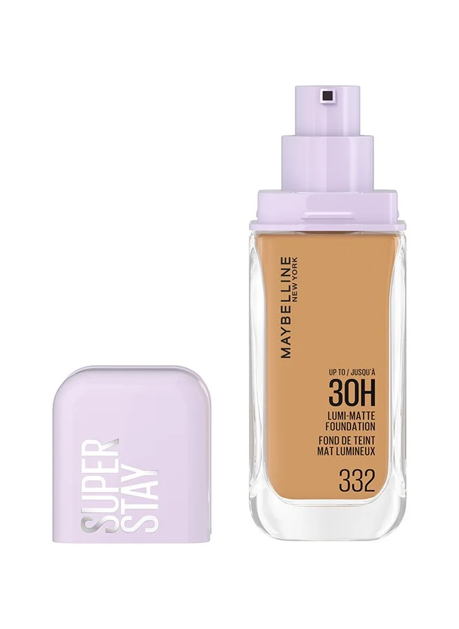 MAYBELLINE NEW YORK Maybelline New York, Super Stay Lumi-Matte Foundation, 30hr Longwear formula  332