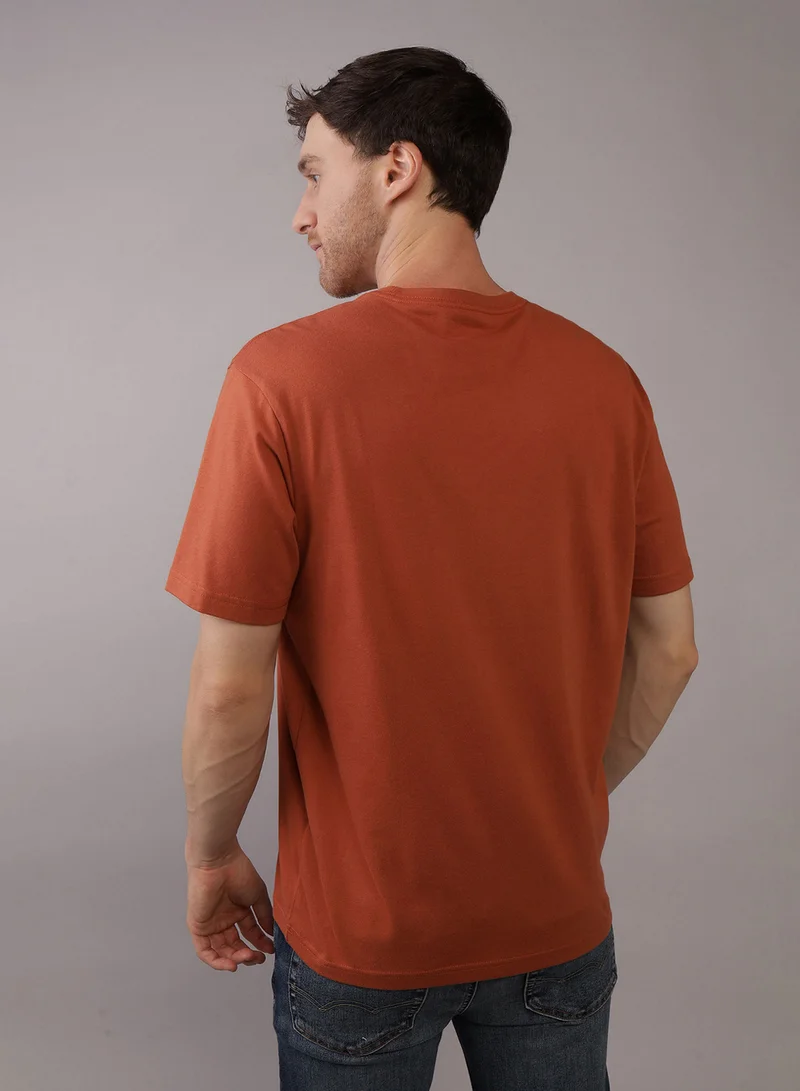 امريكان ايجل Logo Graphic Crew Neck T-Shirt