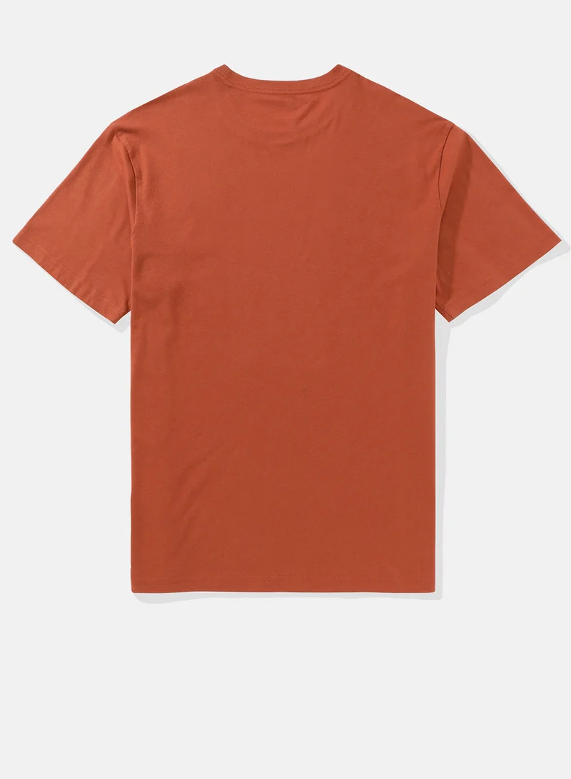 امريكان ايجل Logo Graphic Crew Neck T-Shirt