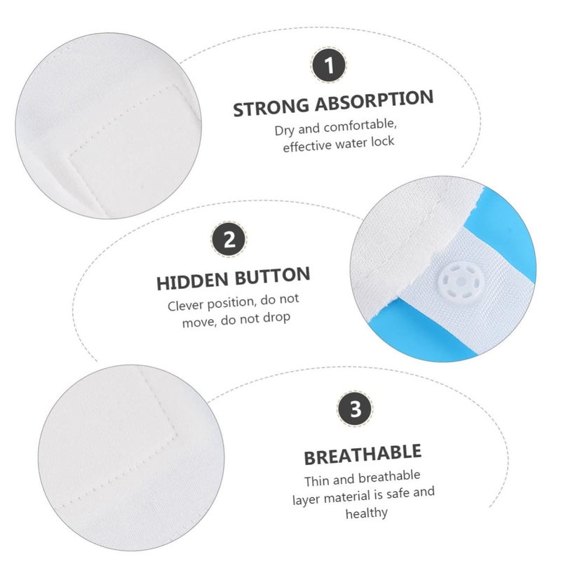 Reusable Organic Thin And Breathable Cloth Menstrual Pads Washable Sanitary Napkins For Women 1 Piece - Image 3