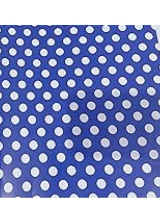 Terabyte POLYSTER ROLL 4 METER BLUE WRAPPING PAPER FOR GIFT PACKING - Image 1