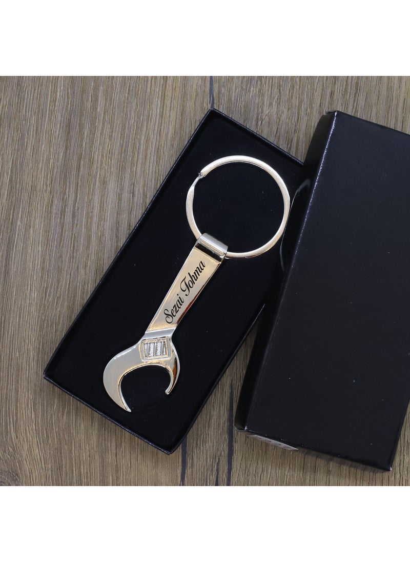Ada Lazer Ada Laser Personalized Metal Wrench Model Keychain  - Image 2
