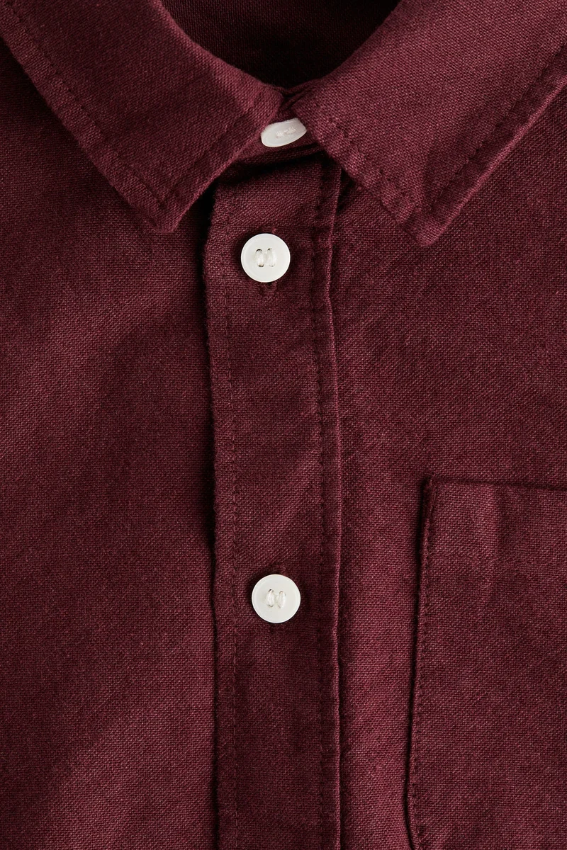 اتش اند ام قميص من القطن