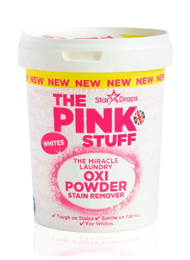 ذا بينك ستاف مسحوق الغسيل المعجزة أوكسي مزيل البقع للأقمشة البيضاء 1 كجم - Image 1