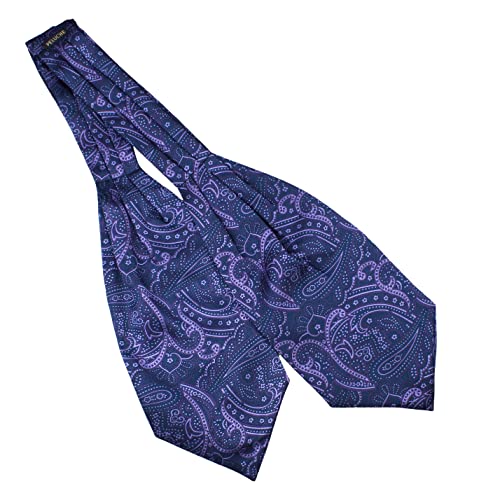 Peluche Paisley Gaze BLue Cravat - Image 1