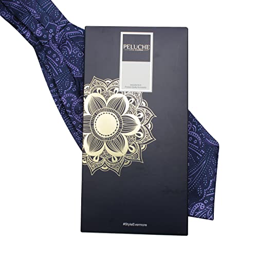Peluche Paisley Gaze BLue Cravat - Image 5