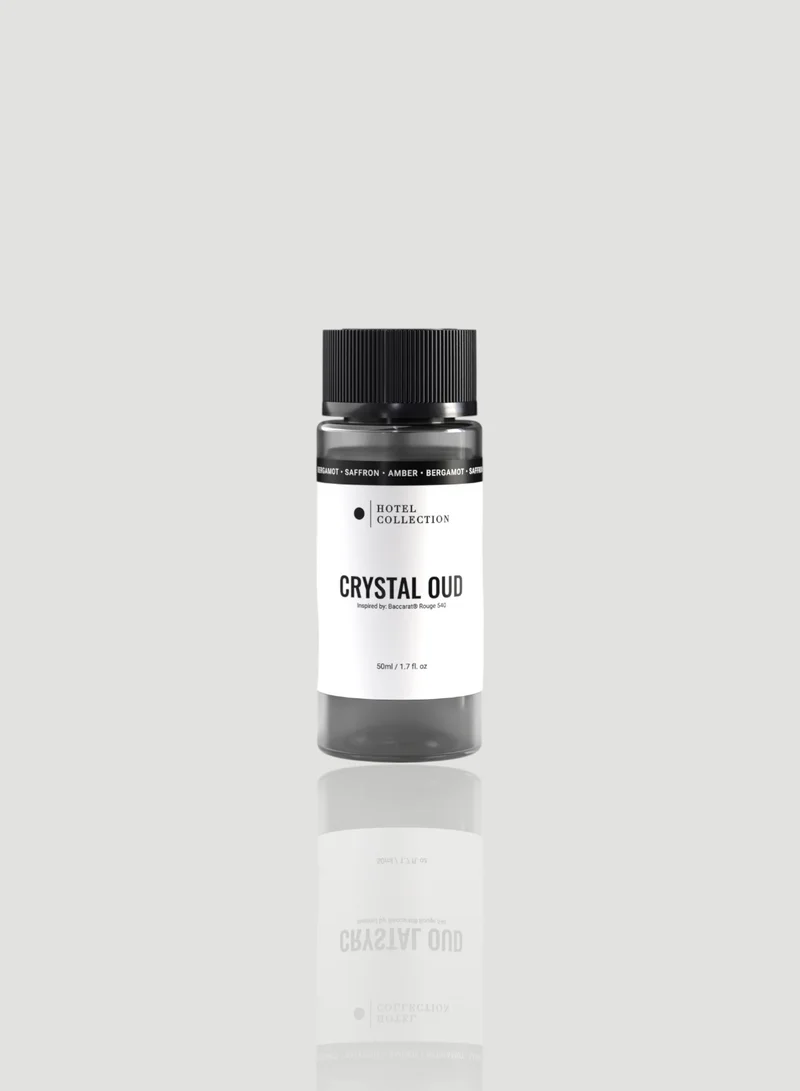 Crystal Oud Fragrance Oil Blend - Hotel Inspired for Luxury Essential Oil Diffusers - Aromatherapy Scent Diffuser Oil - Bergamot, Sweet Berry, and Oakmoss - 50 mL, 1.7 fl oz