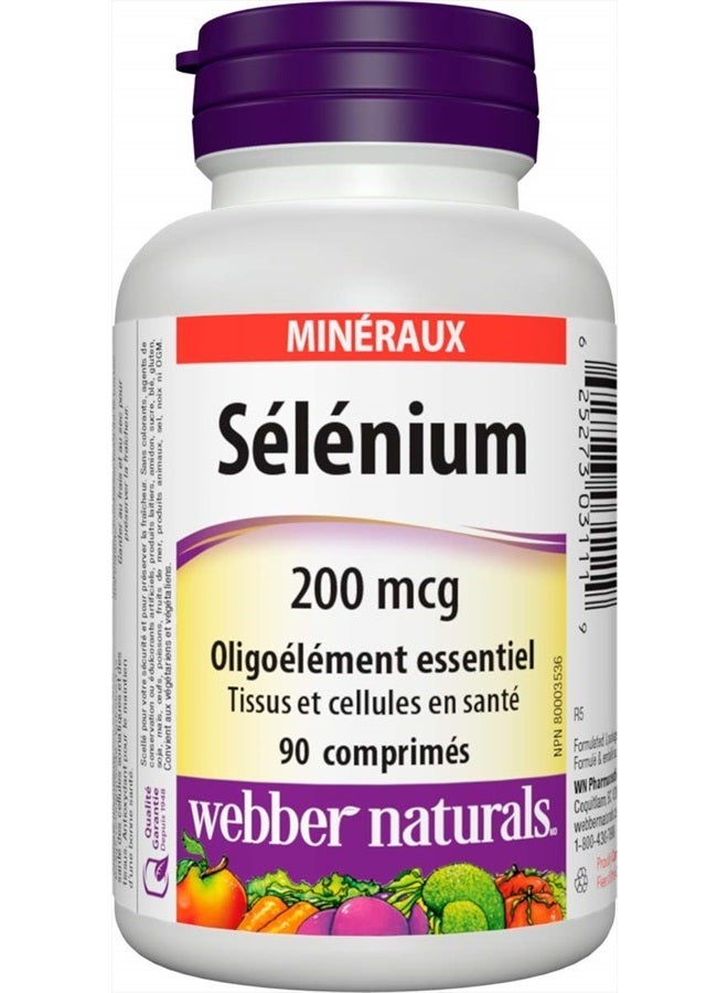 Webber naturals Selenium 200 mcg - Image 3