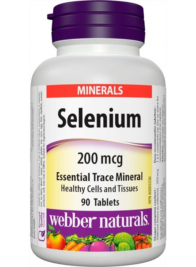 Webber naturals Selenium 200 mcg - Image 1
