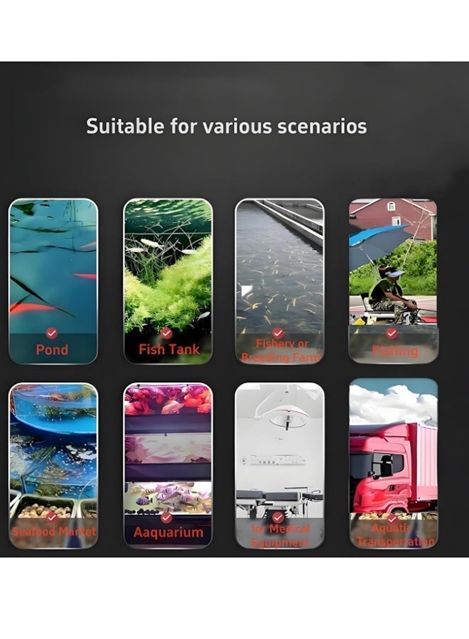 Fish Tank Airline Oxygen Hose for Oxygen Pump 4 * 6mm Air Pump Tube 1Meter Oxygen Air Line Can be widely Used in Fish Tanks, Fishing, Aquatic Product Sales, Live Fish Transportation, etc - Image 5