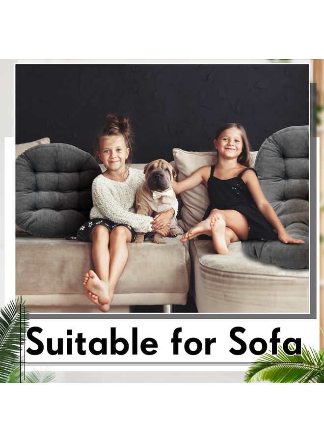 4 PCS Floor Pillow Cushions 22 x 22 Inch Round Large Meditation Floor Pillow for Classroom Adult Meditation Picnic Party Cushion for Seating Gift Christmas - Image 3