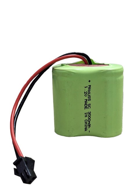 Rechargeable Battery Ni-MH SC with Cable 2 Pin 1.2V 3000mAh