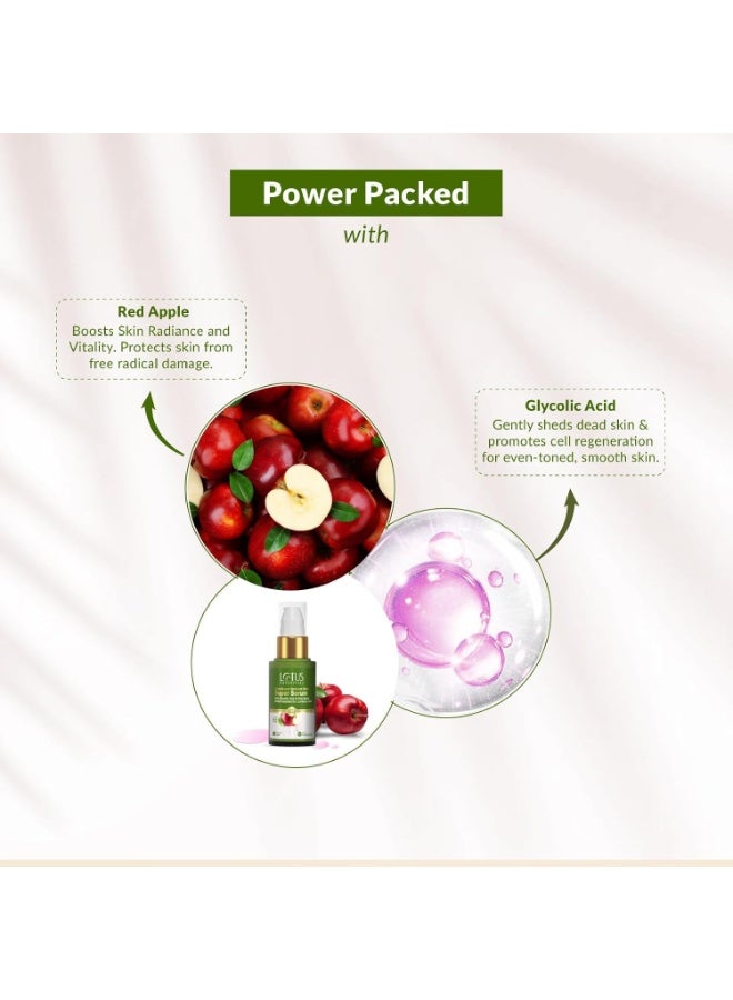 لوتس بوتنيكال سيروم "لوتس بوتانيكالز غلايكو-بوست" (Lotus Botanicals GlycoBoost) الفائق لنضارة البشرة، بخلاصة التفاح الأحمر وحمض الغليكوليك | 30 مل - Image 2