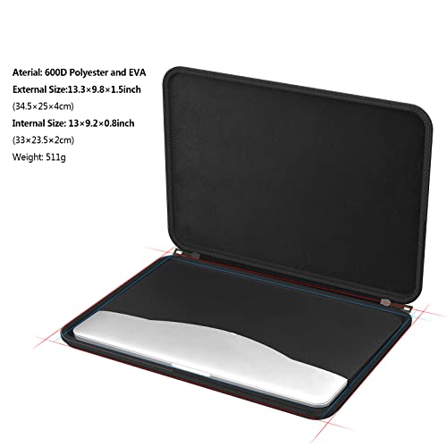 Smatree Hard Laptop Case for 14 inch ASUS Zenbook 14 UX3405CA, 14 inch Zenbook DUO UX8406,for 14inch ExpertBook B5 B5405/B3 B3405, 14inch TUF Gaming A14/ROG Zephyrus G14 2025,for Vivobook 14 Flip/S 14 - Image 3