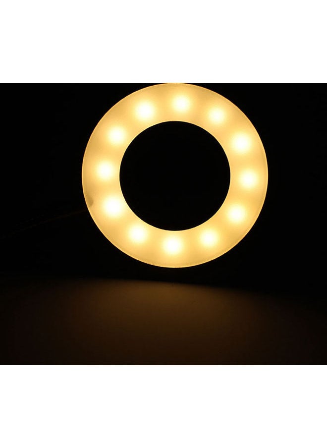 NIBEMINENT - Clip-on USB Table Lamp Silver 19*7.7*14.6cm - Image 1