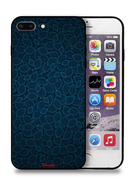 Apple iPhone 8 Plus Protective Case Digital Art Leaves Pattern