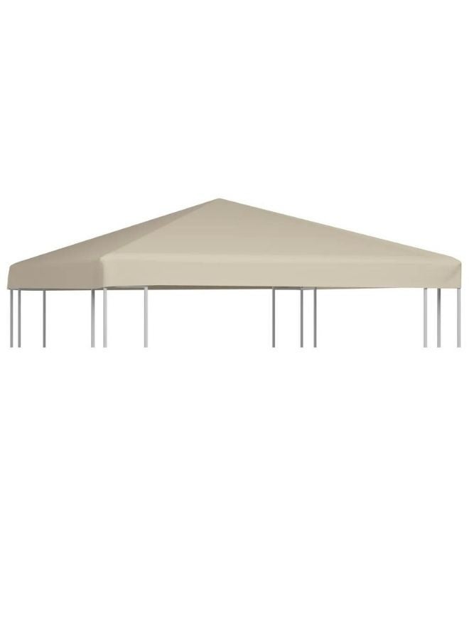 vidaxl Gazebo Top Cover 310 g/m3x3 m Beige  - Image 1