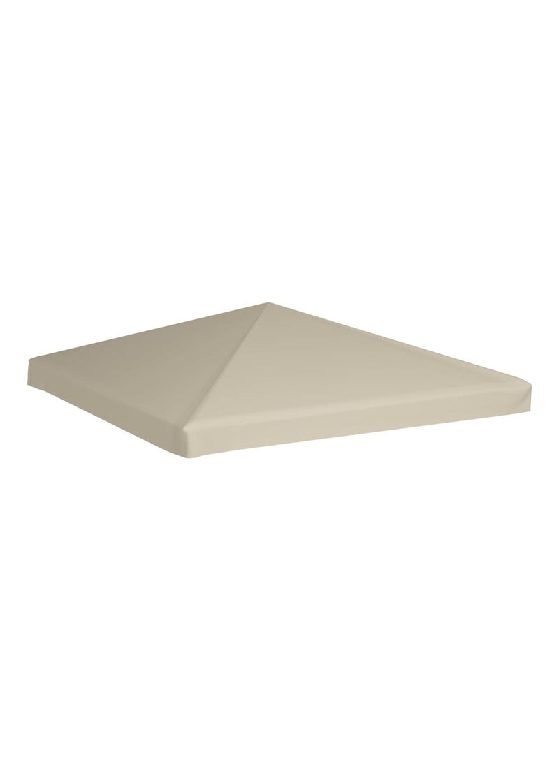 vidaxl Gazebo Top Cover 310 g/m3x3 m Beige  - Image 4