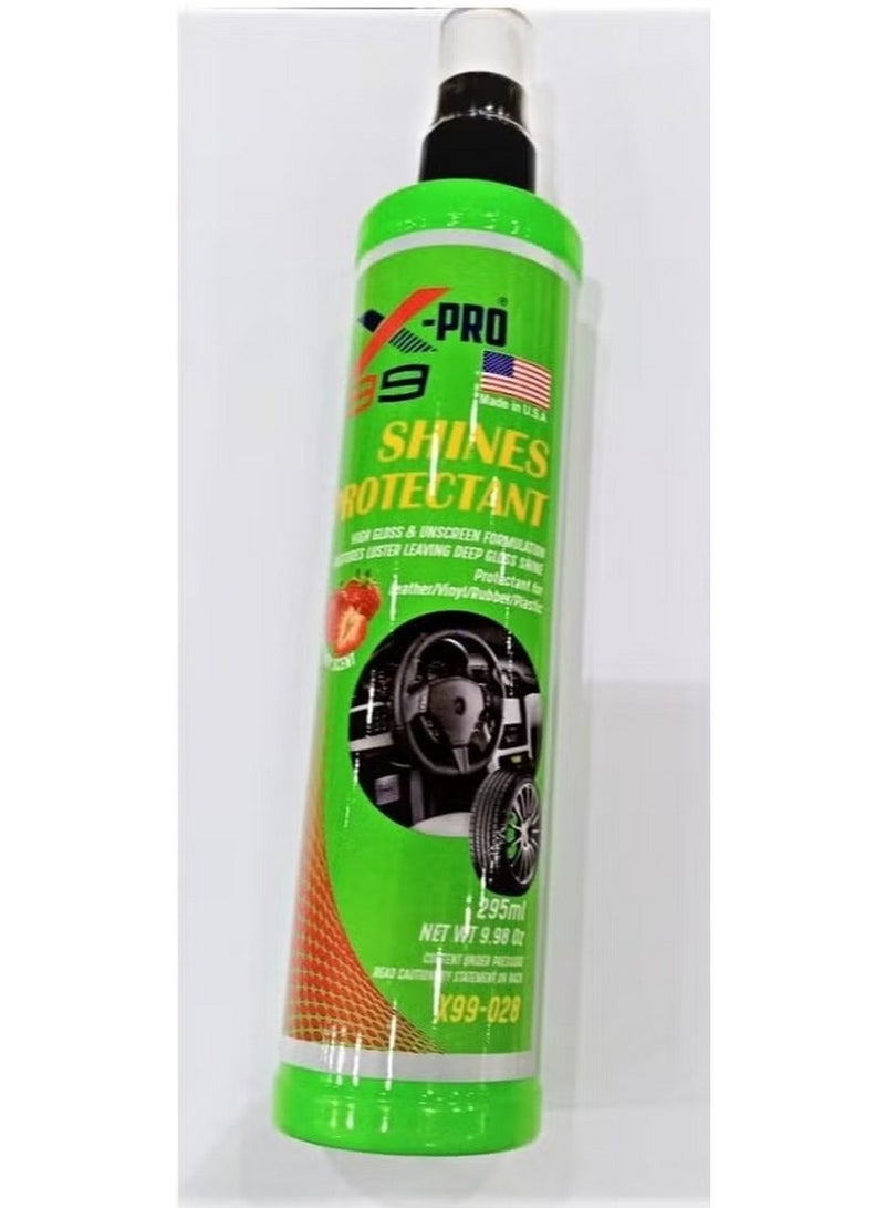 X-PRO Shines Protectant Strawberry Flavor 295 ML - Image 2