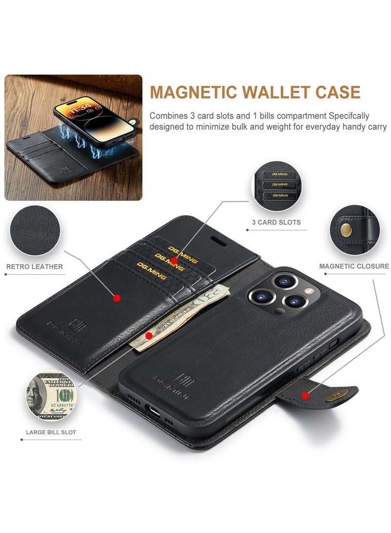 Dg Ming iPhone 15 pro max Case with Card Holder and Wallet Case with Ring Holder Soft TPU Silicone Bumper Slim Shockproof Protective Case Cover - Image 4