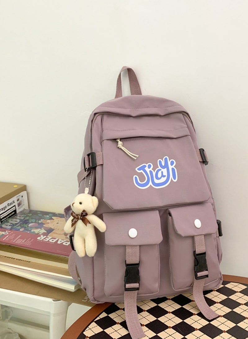 Sharpdo Student Casual Large Capacity Backpack - Image 2