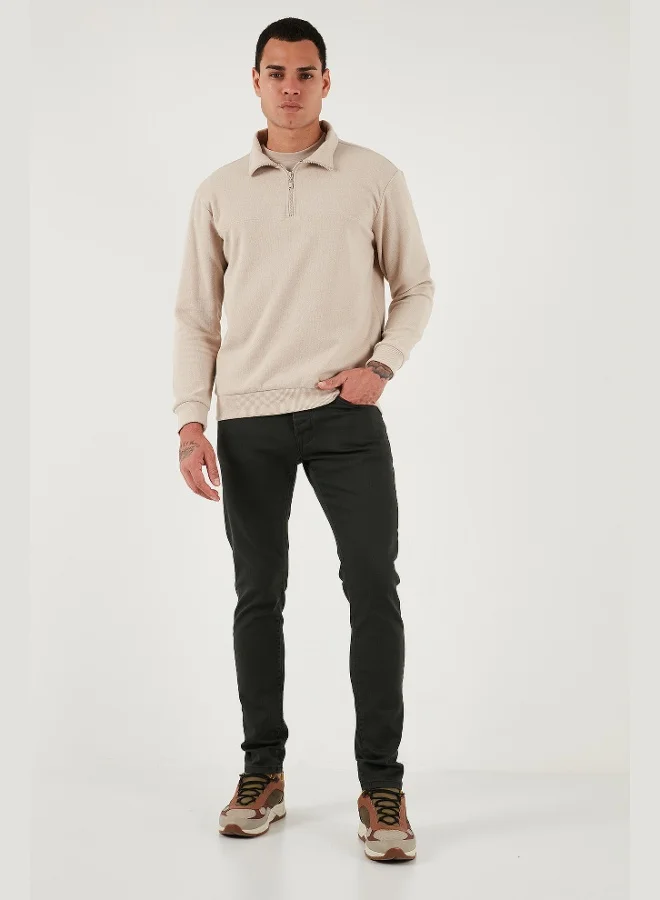 Buratti  Buratti Stretch Cotton Slim Fit Normal Waist Skinny Leg Jeans Men's JEANS 1115C24NAPOLI for Men | Best Price UAE