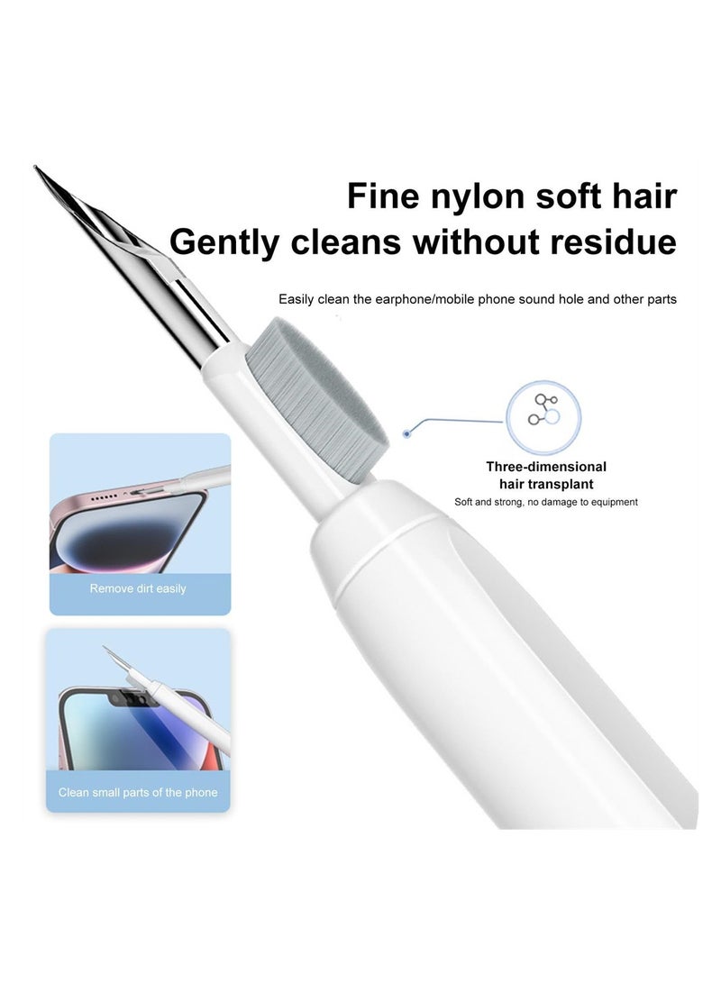 Excefore Laptop Keyboard Cleaner Kit 11 in 1 Electronics Cleaning Tool Effective Earphones Cleaning Tools Multi-Functional Cleaner Tools with Microfiber Cloth for Pc Tv Laptop Earbud Screen Keyboard  - Image 5