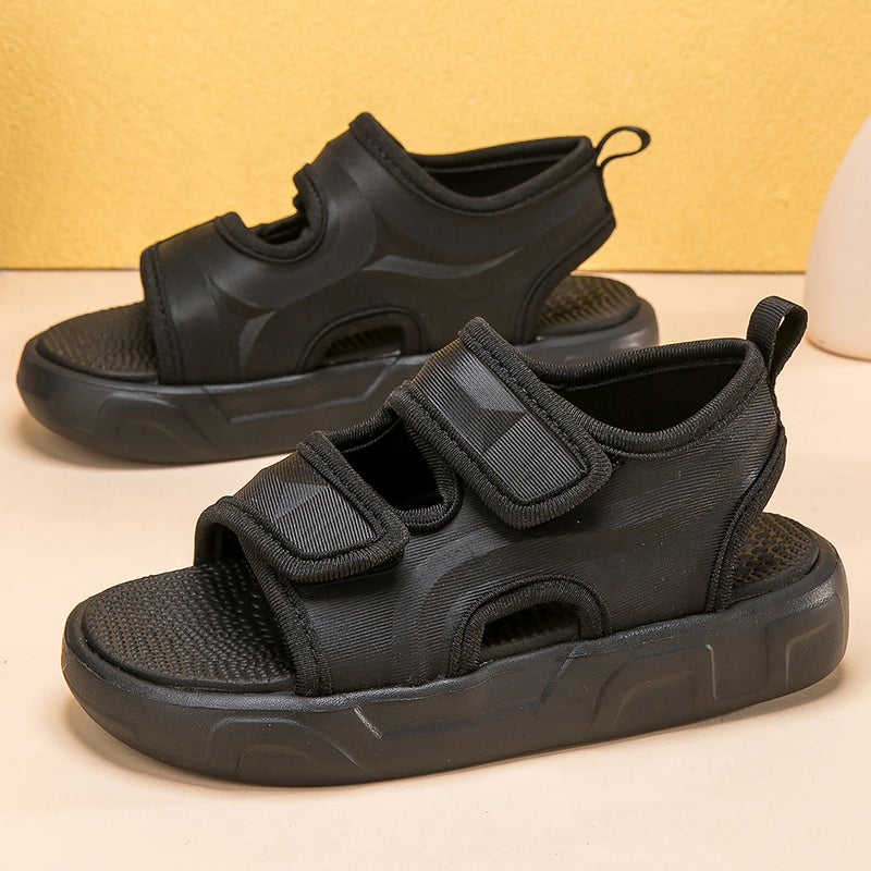 2024 Children'S Comfortable Lightweight Sandals Fashionable Trendy Flat Outdoor Sports Sandals Comfortable And Breathable - Image 1