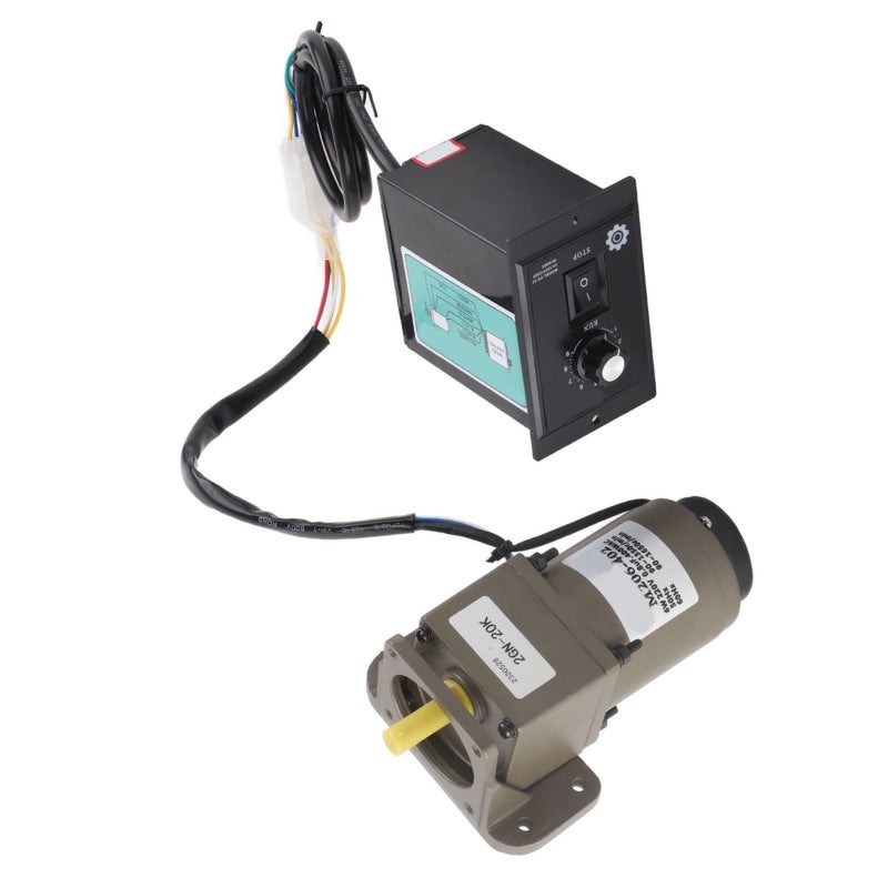 MOTOR AC 220V 6W High Torque Gear Motor - Reversible Adjustable Speed Low Noise Single Phase Asynchronous Motor for Packaging Machinery - Image 3