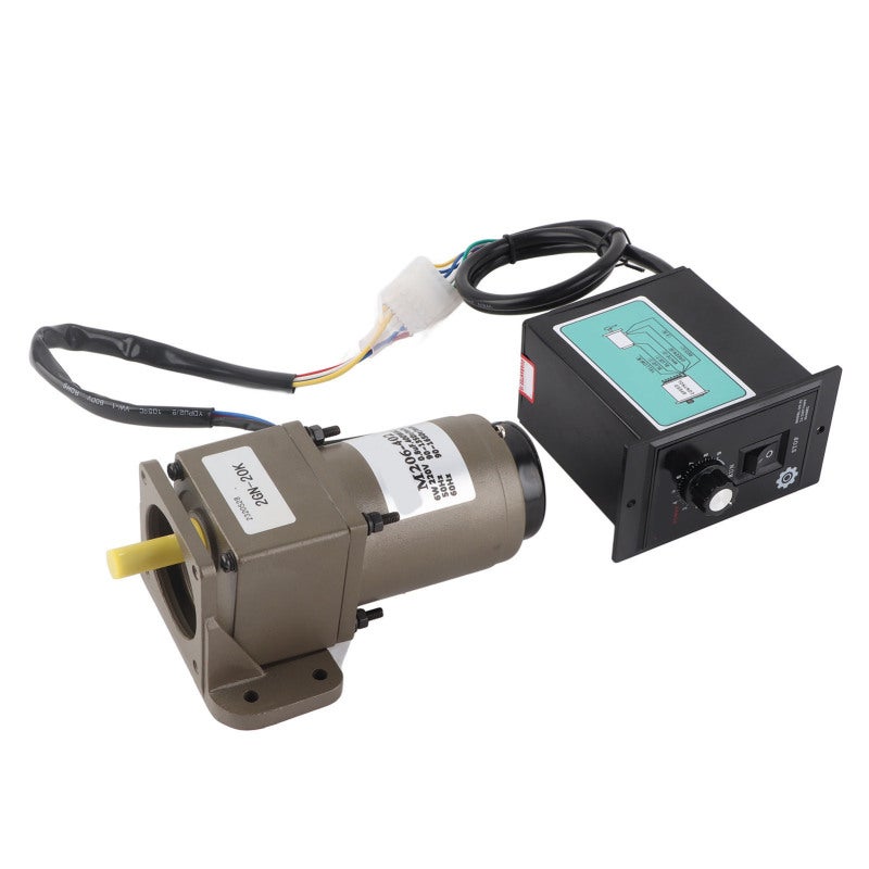 MOTOR AC 220V 6W High Torque Gear Motor - Reversible Adjustable Speed Low Noise Single Phase Asynchronous Motor for Packaging Machinery - Image 5